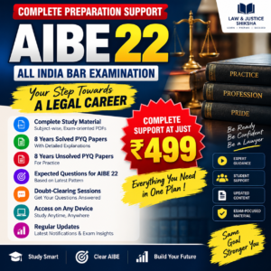 AIBE XXII foudation Batch.