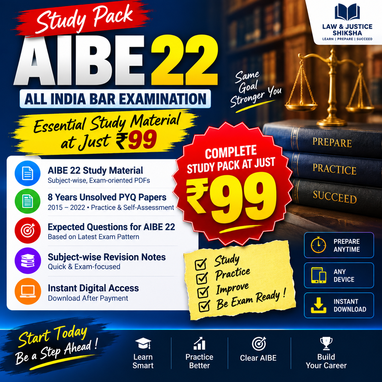 AIBE 22 – Starting Plan
